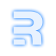 remix-letter-glowing